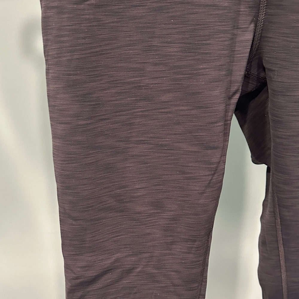 Lululemon wunder train dark heather gray leggings - Picture 2 of 7